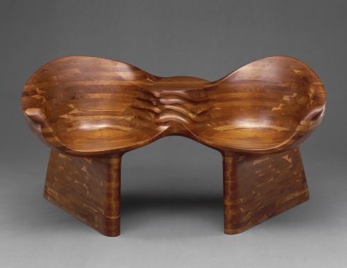 Wendell Castle (born 1932, US), Settee, 1979.