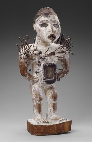 Kongo People (Democratic Republic of Congo), Power Figure (nkisi nkondi), 1800s.