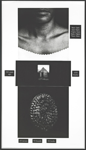 Lorna Simpson (born 1960, US), Counting, 1991. 