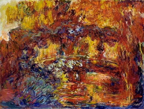 Claude Monet (1840–1926, France), The Japanese Footbridge, 1920–1922. 