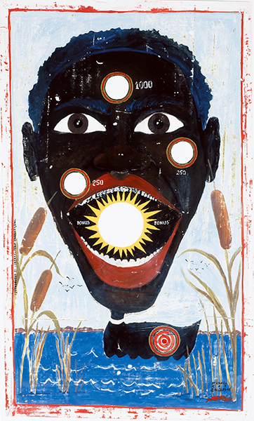 Michael Ray Charles (born 1967, U.S.), The Target of Opportunity Gameboard, 1995. 