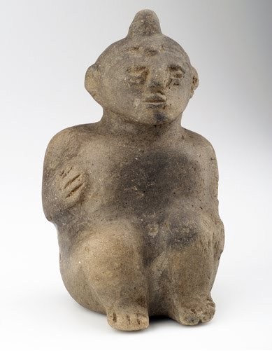 Mississippian Culture (Diehlstaat, Missouri), Effigy Figure Vessel, 900–1400 CE. 