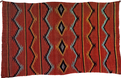 Navajo Culture, Arizona or New Mexico, Blanket, 1870s–1890s. 