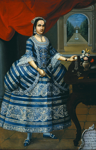 Peru, Doña Mariana Belsunse y Salasar, 1760s. 