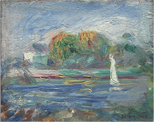 Pierre-Auguste Renoir (1841–1919, France), The Blue River, ca. 1890/1900.