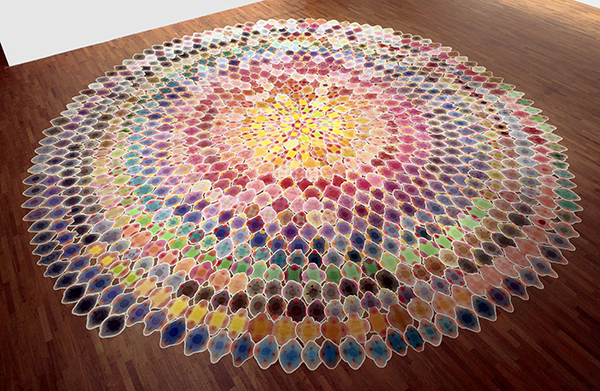 Polly Apfelbaum (born 1955, U.S.), Blossom, 2000.