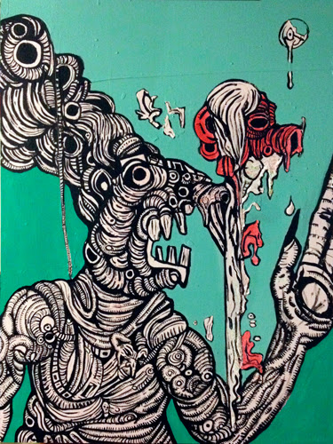 Robb Sandagata, Anders Contemplates the Void, 2013.