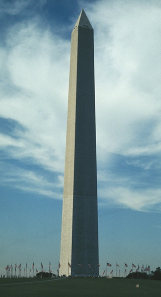 Robert Mills (1781-1855) Washington Monument, Washington, DC, 1848-1885 Image © 2025 Davis Art Images (8s-6863)
