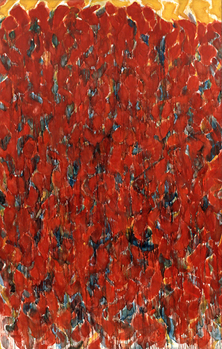 Sam Francis (1923–1994, US), Big Red, 1953. 