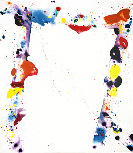 Sam Francis (1923–1994, US), Big Red, 1953. 
