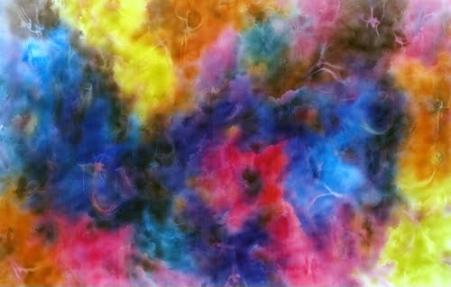  Sheila Isham (born 1927, US), Ta Yu—Possession in Great Measure, Fire from Heaven, 1973.