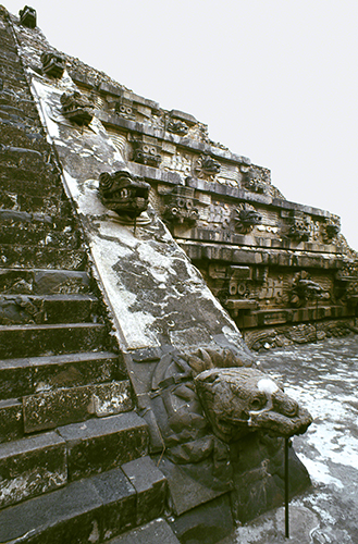  Teotihuacán, Temple of Quetzalcoatl, ca. 150–200 CE. 