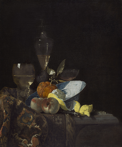 Willem Kalf, Still Life, ca. 1660. 