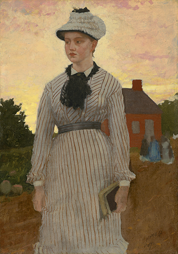 Winslow Homer, The Red Schoolhouse, 1873. 