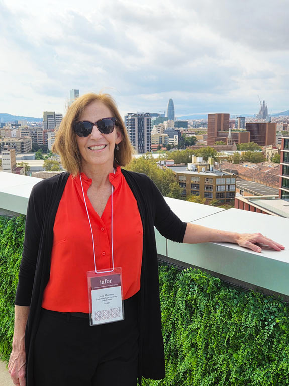 Dr. Jane B. Montero in Barcelona for the IAFOR International Academic Forum Conference.