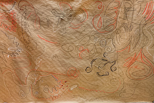 SchoolArts magazine, Summer 2021 issue, Elementary art lesson: Tabletop Drawings