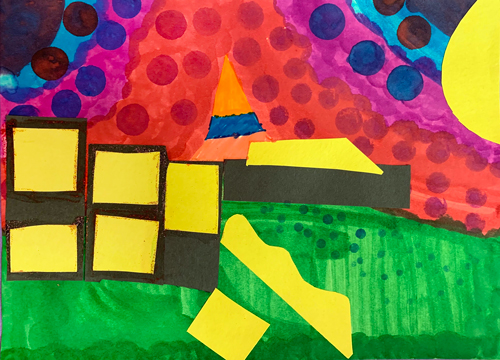 SchoolArts magazine, The Social-Emotional Learning Issue, May 2022, Early Childhood art lesson, Collage, Painting