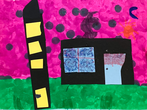 SchoolArts magazine, The Social-Emotional Learning Issue, May 2022, Early Childhood art lesson, Collage, Painting