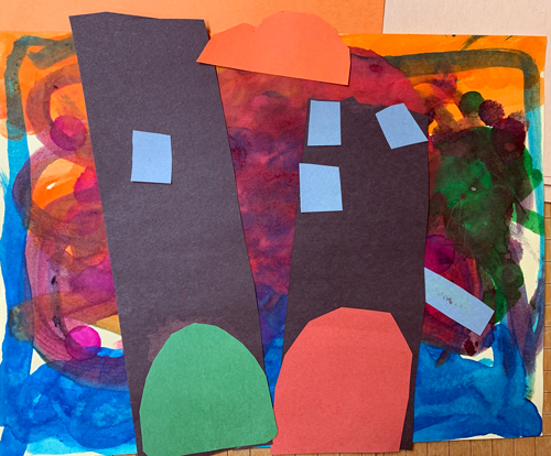 SchoolArts magazine, The Social-Emotional Learning Issue, May 2022, Early Childhood art lesson, Collage, Painting