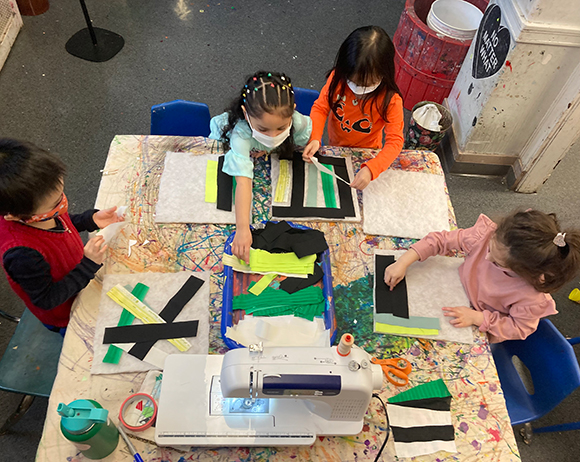 SchoolArts magazine, The Collaboration Issue, December 2022, Early Childhood art lesson, Gee's Bend, Alabama, Quilts