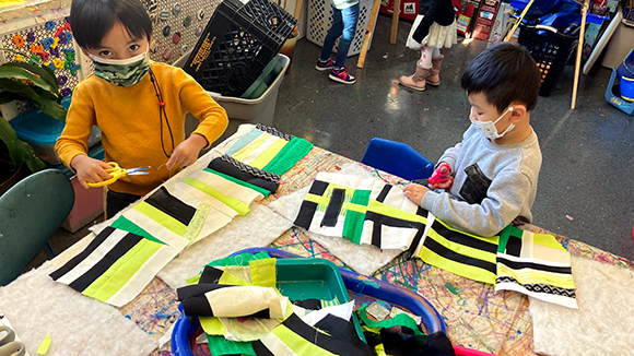 SchoolArts magazine, The Collaboration Issue, December 2022, Early Childhood art lesson, Gee's Bend, Alabama, Quilts
