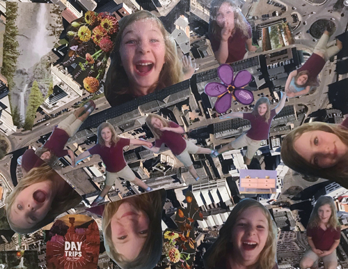 SchoolArts magazine, January 2022 issue, Early Childhood art lesson, photomontage