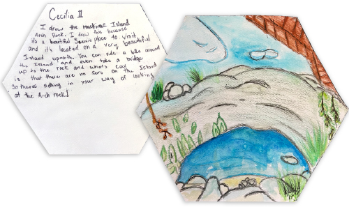 SchoolArts magazine, The Beginnings Issue, September 2022, Elementary art lesson, Michigan-Poland Art Exchange
