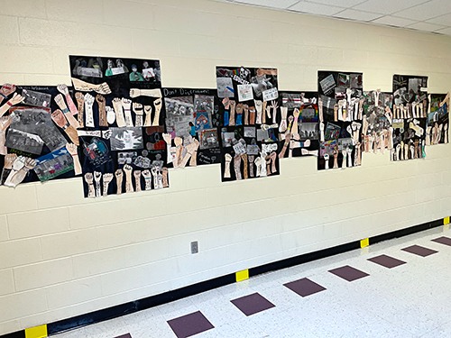 SchoolArts magazine, The Empathy Issue, October 2022, elementary art lesson, photography, collage