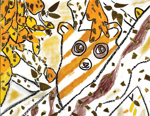 SchoolArts magazine, October 2021 issue, Visual Thinking, Poetry, and Gold