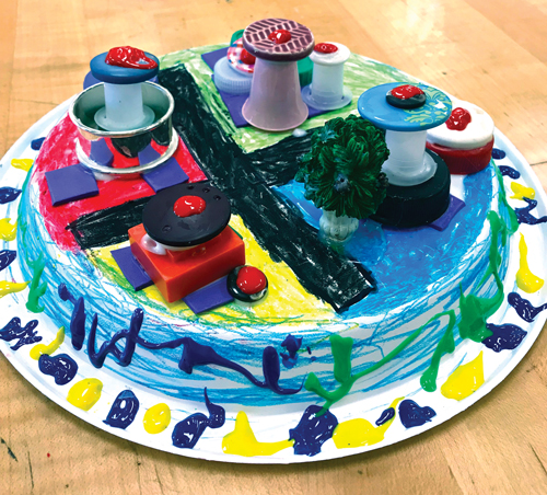 SchoolArts magazine, November 2021 issue, Elementary art lesson, Sculpture Park