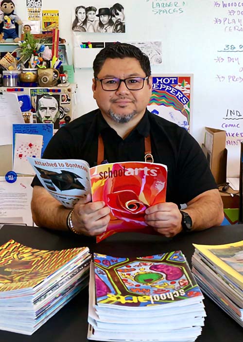 Frank Juárez, SchoolArts magazine, Editor