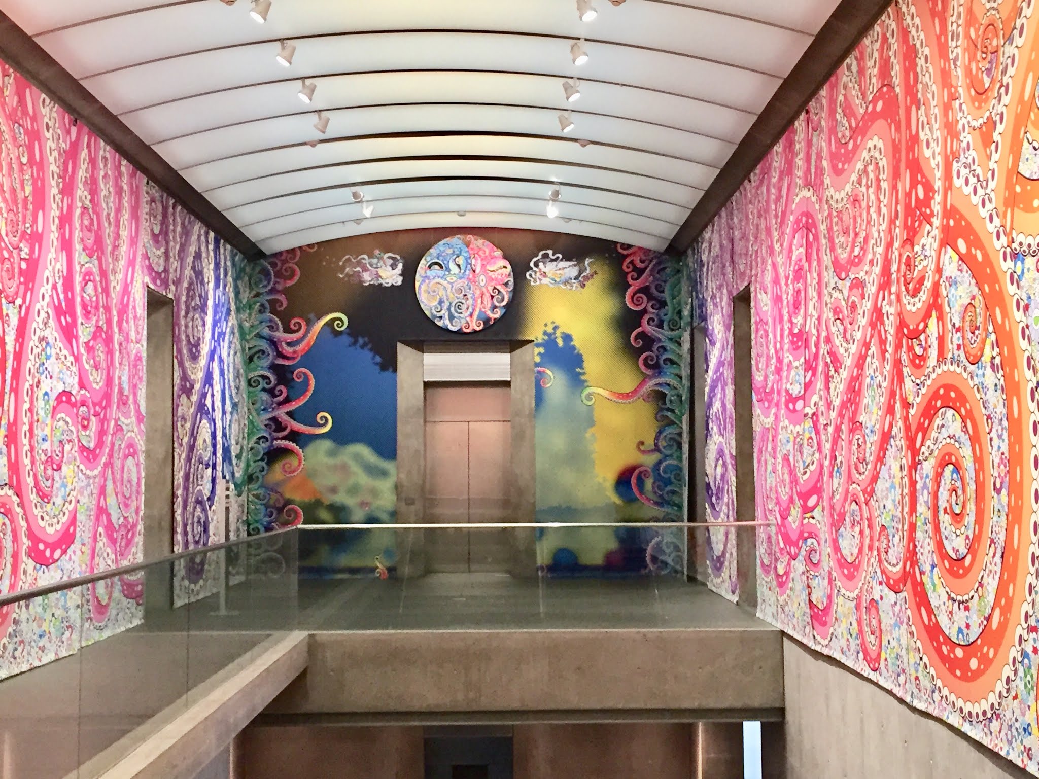 Takashi Murakami: The Octopus Eats Its Own Leg exhibit at the Museum of Modern Art in Fort Worth, Texas