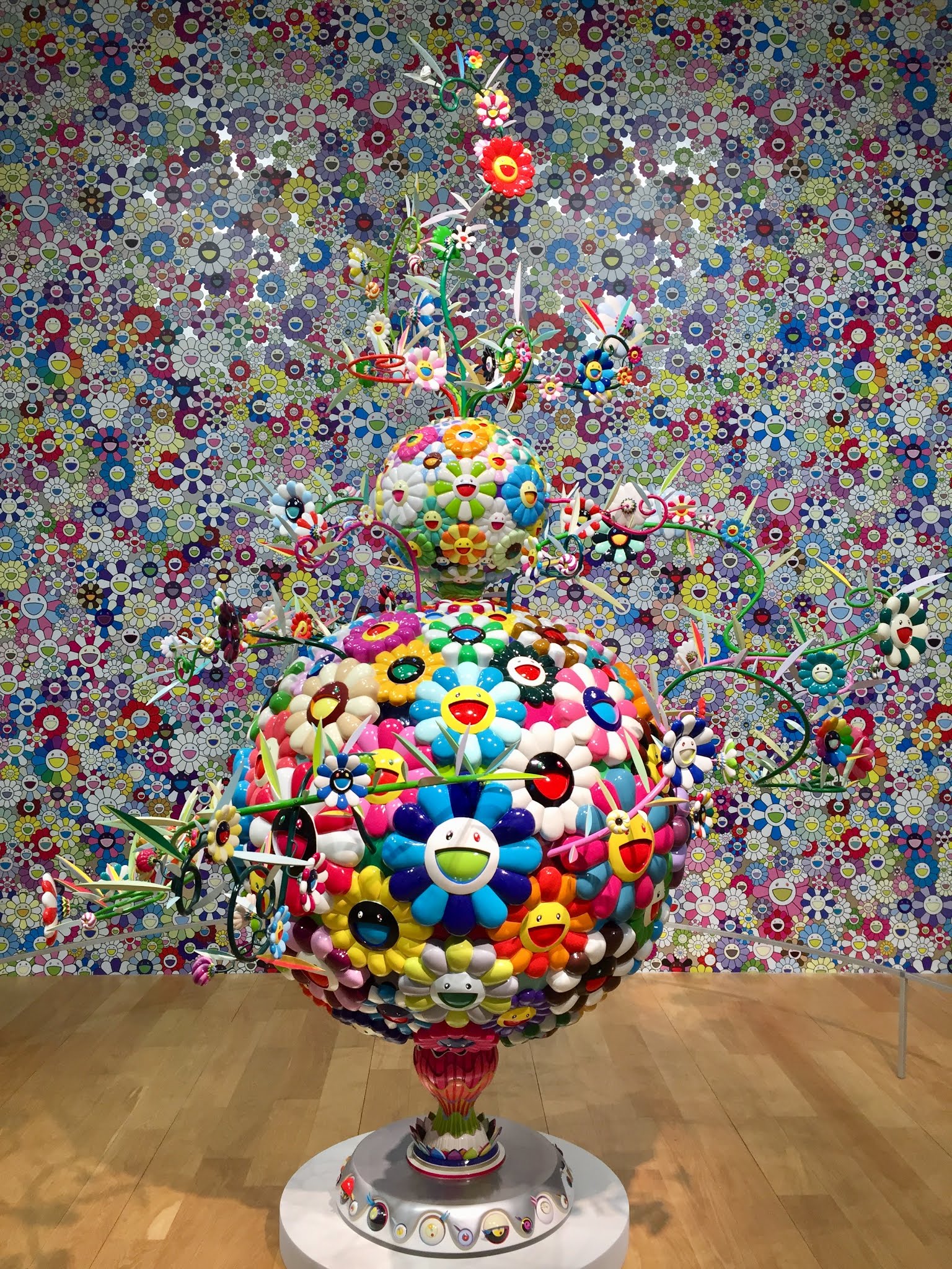 Takashi Murakami: The Octopus Eats Its Own Leg exhibit at the Museum of Modern Art in Fort Worth, Texas