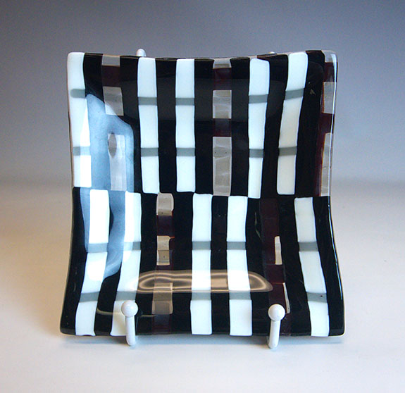 Erick W. High-school students use fused glass techniques to create functional works of art that showcase color, shape, and composition.