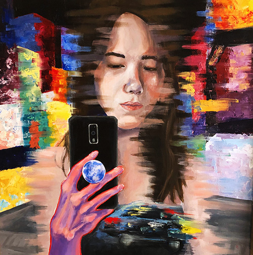 High School Art Lesson, Postmodern Portraits