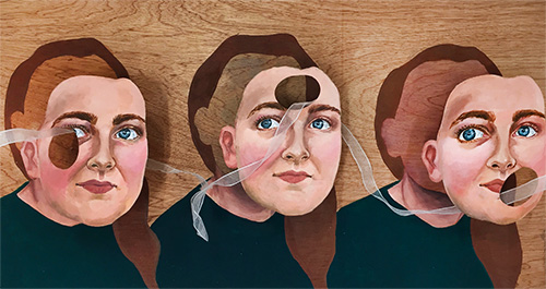 High School Art Lesson, Postmodern Portraits