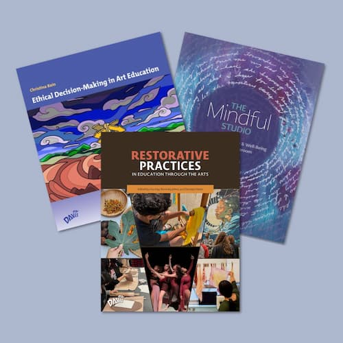 K-12 art education resource books