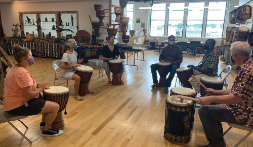 SchoolArts magazine, Summer 2021 issue, K-12 art lesson, A Lasting Collaboration