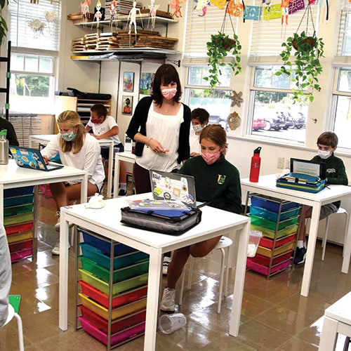 Krissy Ponden's art room