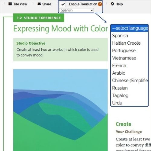 Translations in Nine Languages