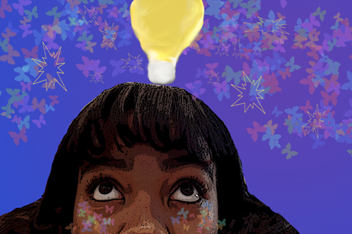 SchoolArts magazine, March 2022 issue, The Media Arts Issue, Middle School art lesson, poster design