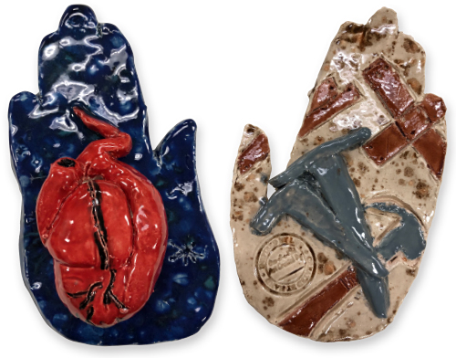 SchoolArts magazine, The Empathy Issue, October 2022, Middle School art lesson, Word Play with Clay