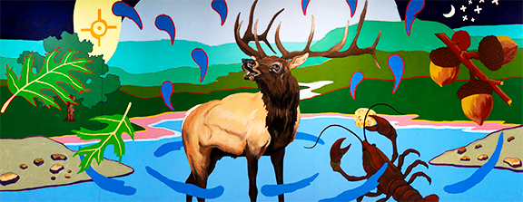 SchoolArts magazine, The Story Issue, November 2022, Osage Nation Mural