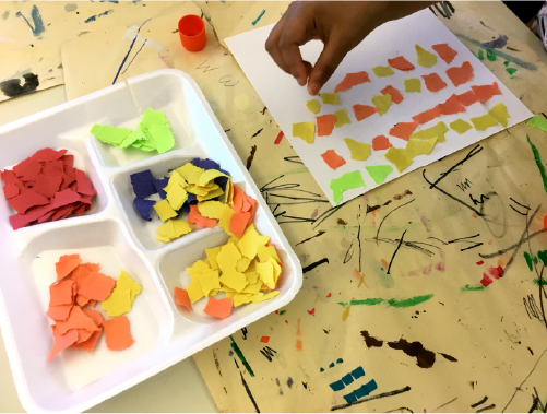 SchoolArts magazine, The Beginnings Issue, September 2022, Meeting Individual Needs, Helping Hands, fine motor skill development