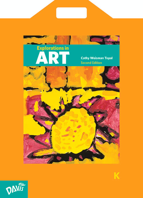 Cover of the Reggio Emilia approach to early childhood education book, Explorations in Art, Kindergarten
