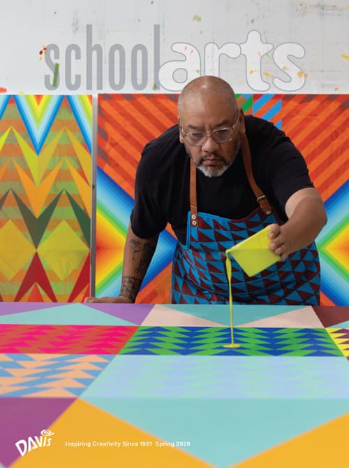 Cover of the Spring 2026 issue of SchoolArts magaine