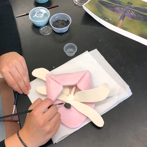 SchoolArts magazine, The Social-Emotional Learning Issue, May 2022, Middle School art lesson, Symbolic Clay Envelopes