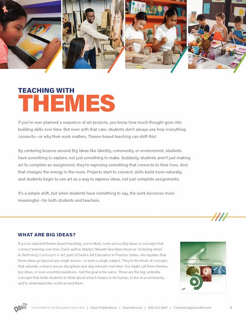 Teaching with Themes in the Art Room Teaching with Themes in the Art Room 3