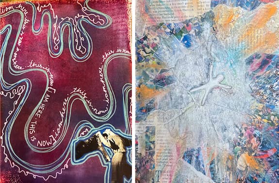 Visual journaling from the article, What Is Mindfulness?