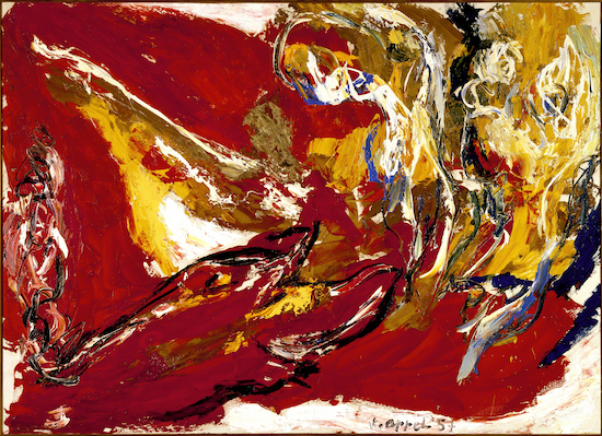 Karel Appel was a pioneer abstractionist of the mid- to late-1900s